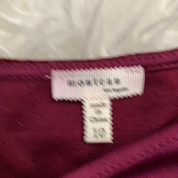 Velvet burgundy dress - Picture 4 of 4